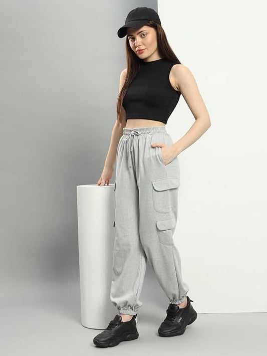 Coree | Women’s Cargo Jogger Pants | Relaxed Fit Everyday Wear