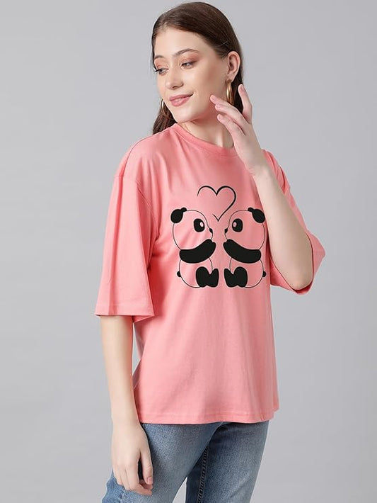 Women’s Stylish | Graphic Printed Cotton T-Shirt