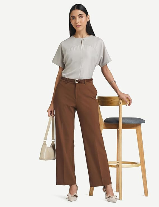 Women’s | Flexi-Waist Wide-Leg Formal Pants