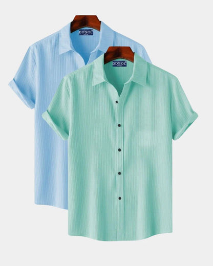 Aqua Loom Men's Casual Shirt Combo