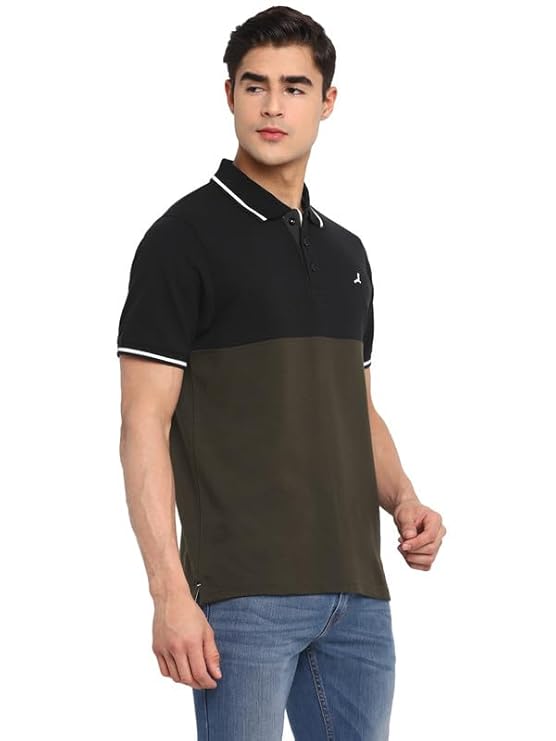 AMERICAN CREW Men's Regular Fit Polos