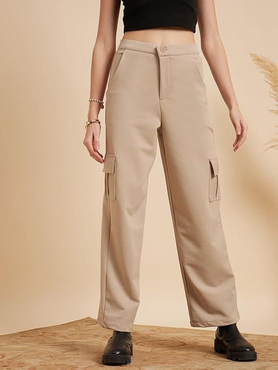 DreamBeauty | Women’s High-Waist Cargo Pants