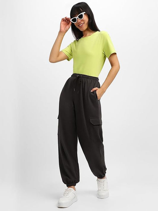 DailyRelax Women’s Cotton Cargo Pants | Mid-Rise with Pockets