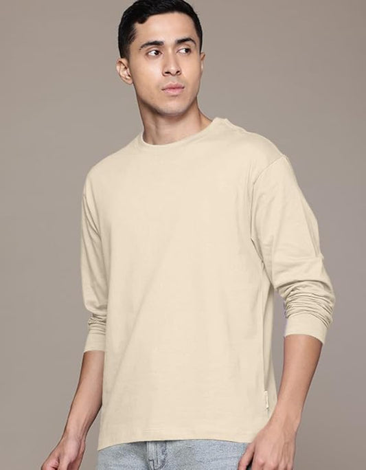 ClassicAura | Cotton Round Neck Regular Fit Solid Full Sleeve T-Shirt Combo for Men & Boys