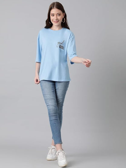 Women’s Stylish | Graphic Printed Cotton T-Shirt