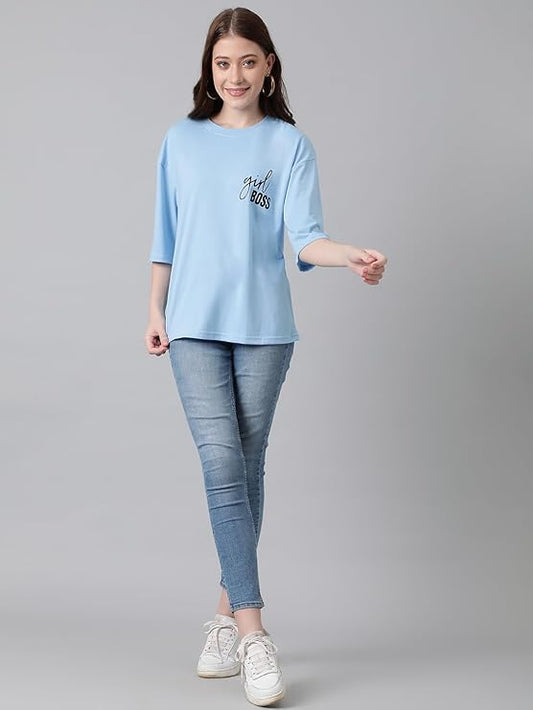 Women’s Stylish | Graphic Printed Cotton T-Shirt