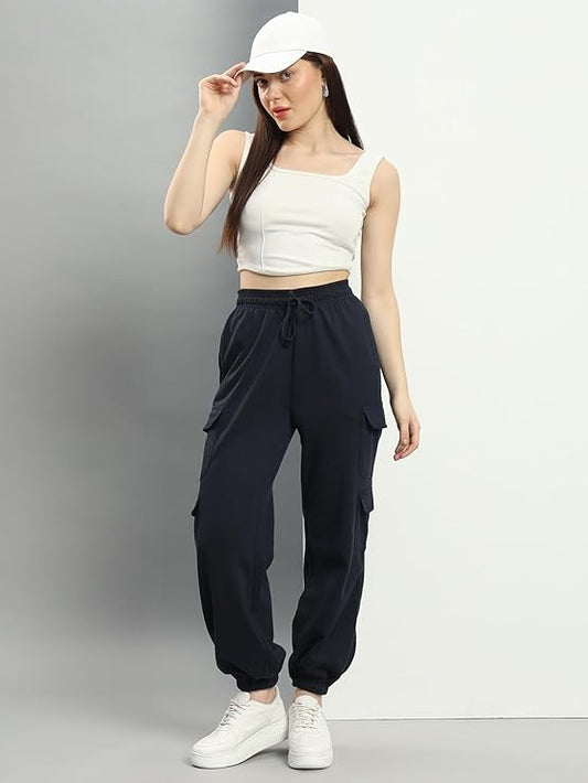 Coree | Women’s Cargo Jogger Pants | Relaxed Fit Everyday Wear