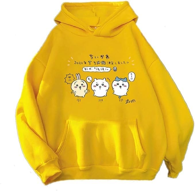 Anime Couple Print Unisex Winter Hoodie