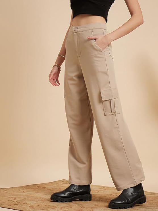 DreamBeauty | Women’s High-Waist Cargo Pants