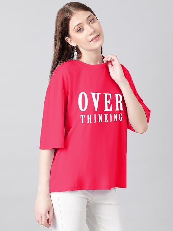 Women’s Stylish | Graphic Printed Cotton T-Shirt