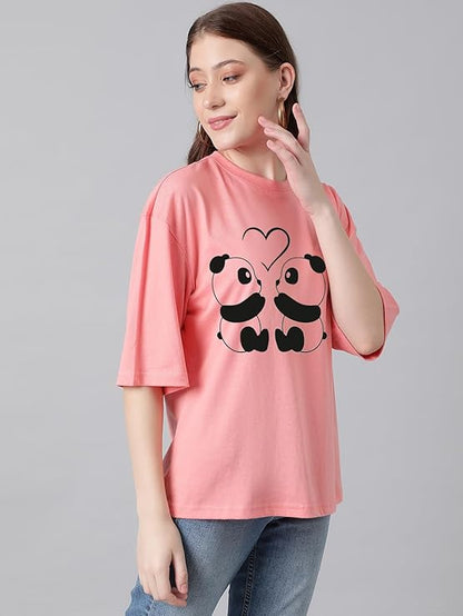 Women’s Stylish | Graphic Printed Cotton T-Shirt