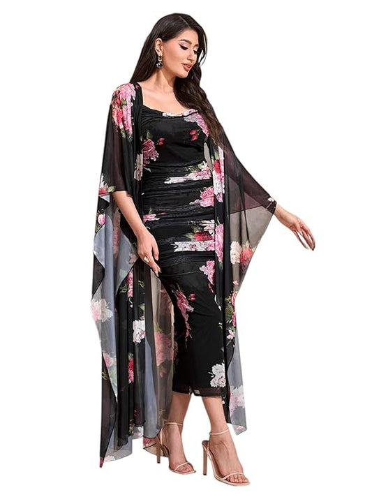 BellaMaxi | Women’s Western Dress | Elegant One-Piece Maxi Dress