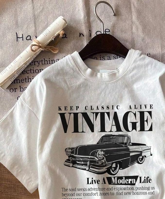 Women’s UltraSoft | Cotton Blend Oversized Printed T-Shirt