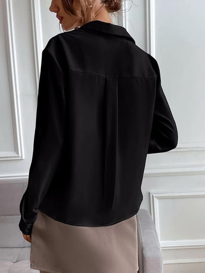 GRECIILOOKS | Women’s Oversized Long Shirt – Stylish & Comfortable