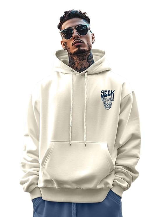 Cotton Poly Fleece Oversized Hooded