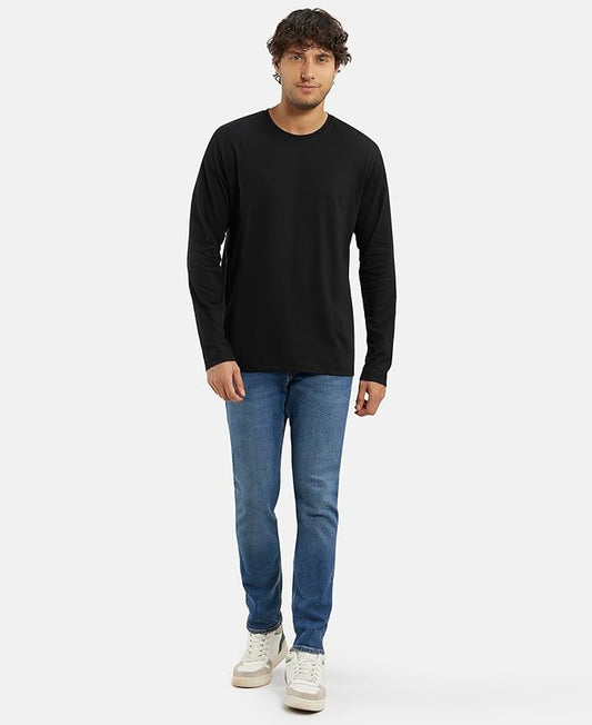 JTrendLine | Men's Regular Fit Round Neck Full Sleeved T-Shirt