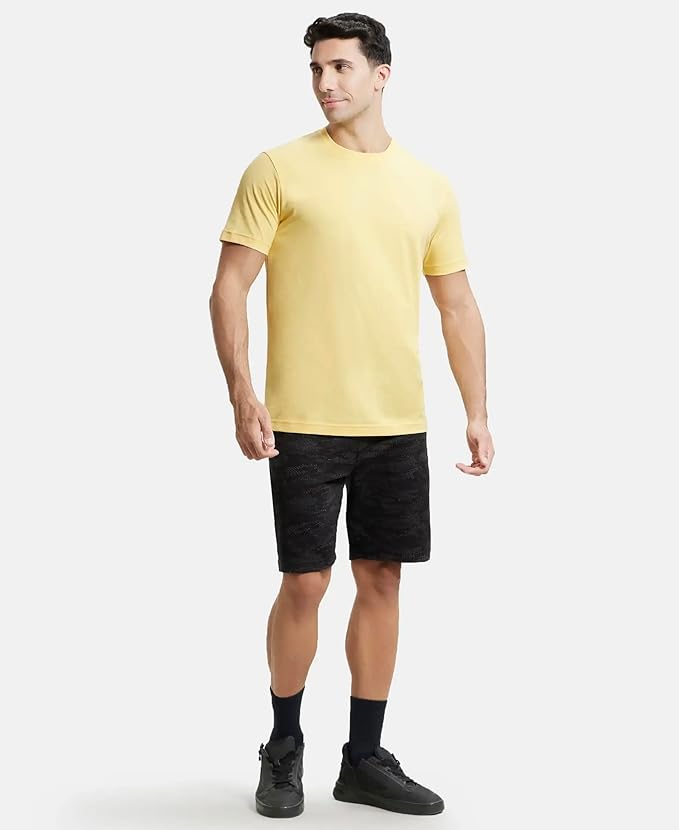 Neck Regular Fit Half Sleeve T-Shirt