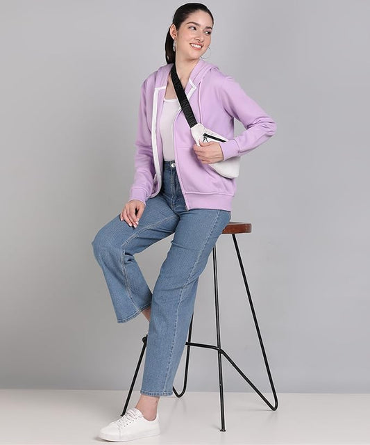 Alan | Jones Women’s Zip-Up Hooded Sweatshirt