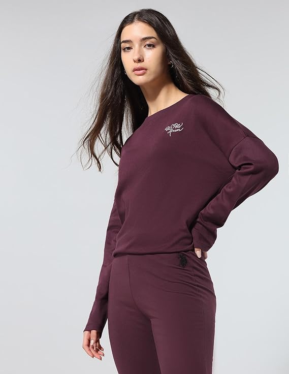 US Polo Assn. |  Women’s Solid Regular Fit Polo T-Shirt