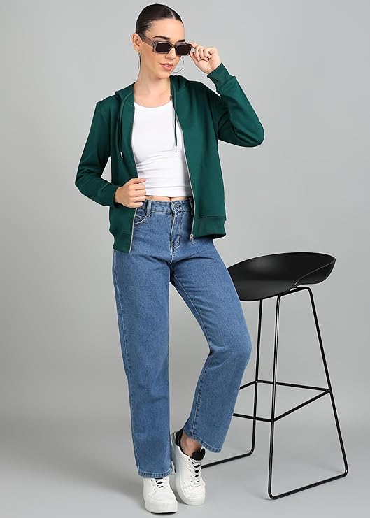 Alan | Jones Women’s Zip-Up Hooded Sweatshirt