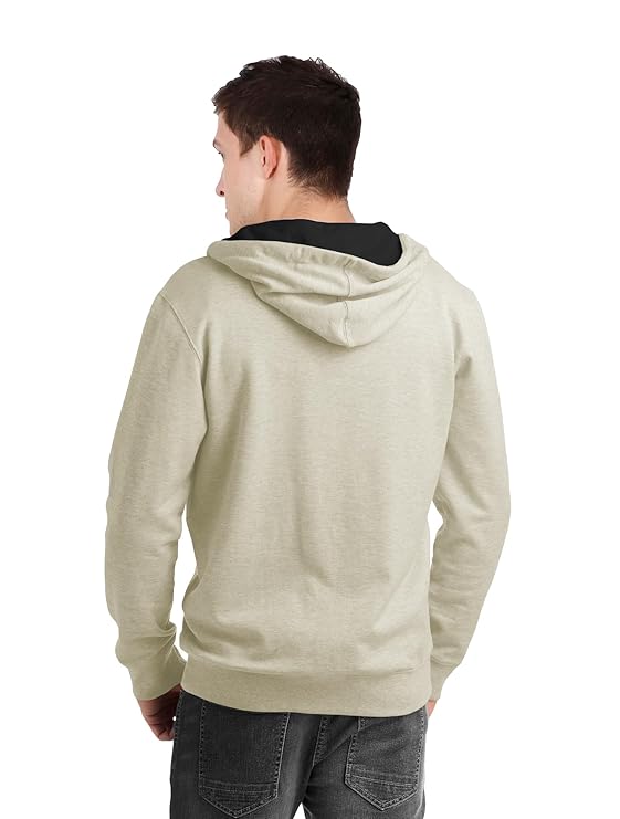 Men's Cotton Hooded Sweatshirt with Zip