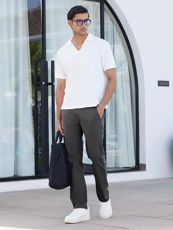 Cotton Chinos Pants for Men's