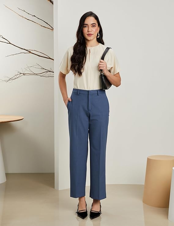 Women’s | Flexi-Waist Wide-Leg Formal Pants