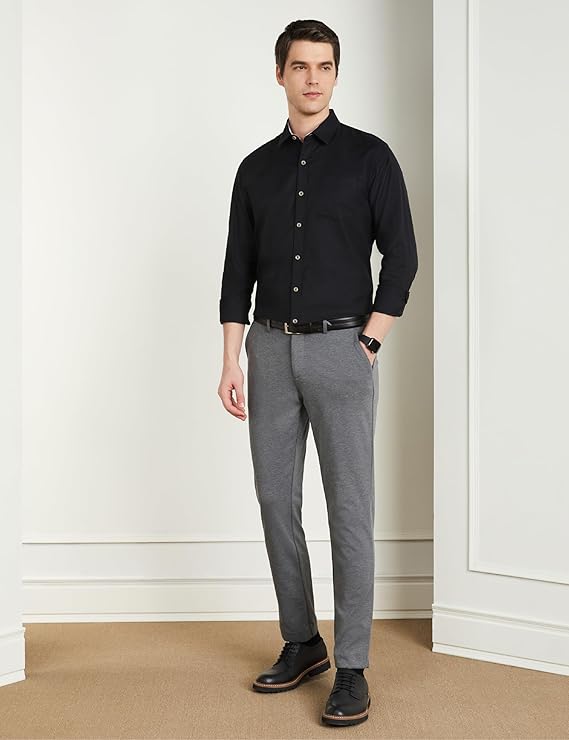 Men's Slim Fit Stretch Knit Pants