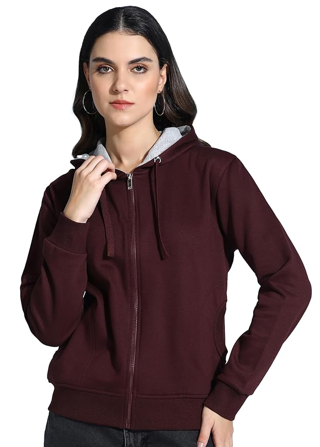 Alan | Jones Women’s Zip-Up Hooded Sweatshirt