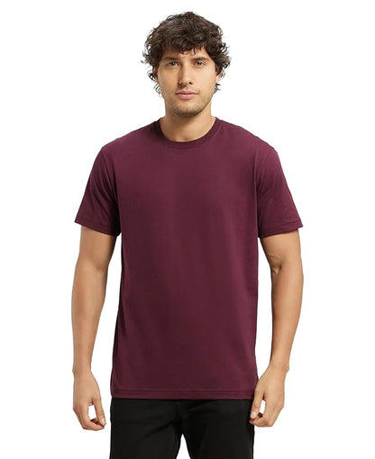 Neck Regular Fit Half Sleeve T-Shirt
