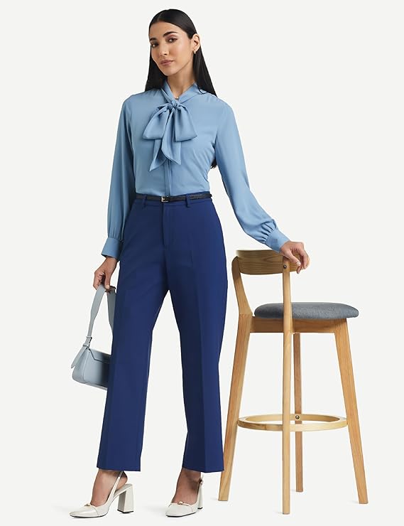 Women’s | Flexi-Waist Wide-Leg Formal Pants