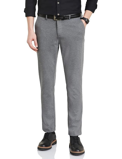 Men's Slim Fit Stretch Knit Pants