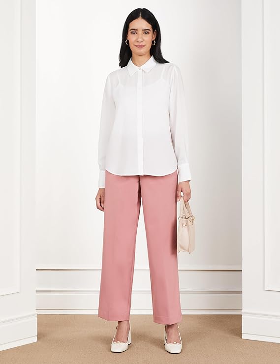 Symbol | Premium Women’s Wide-Leg Stretch Formal Trousers