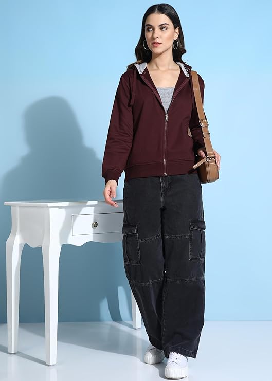 Alan | Jones Women’s Zip-Up Hooded Sweatshirt