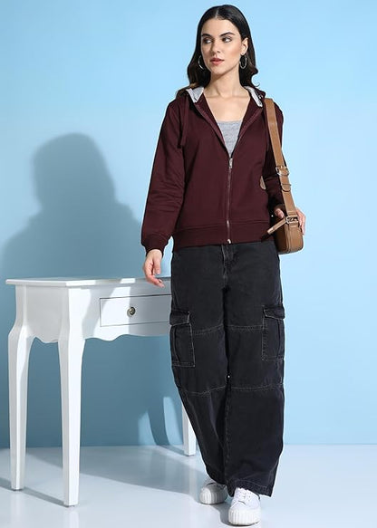 Alan | Jones Women’s Zip-Up Hooded Sweatshirt