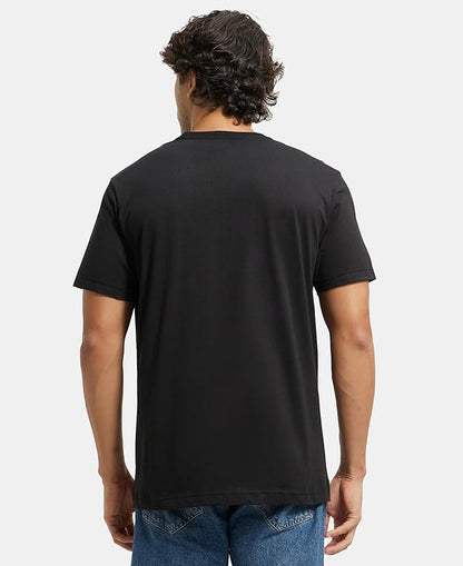 Neck Regular Fit Half Sleeve T-Shirt