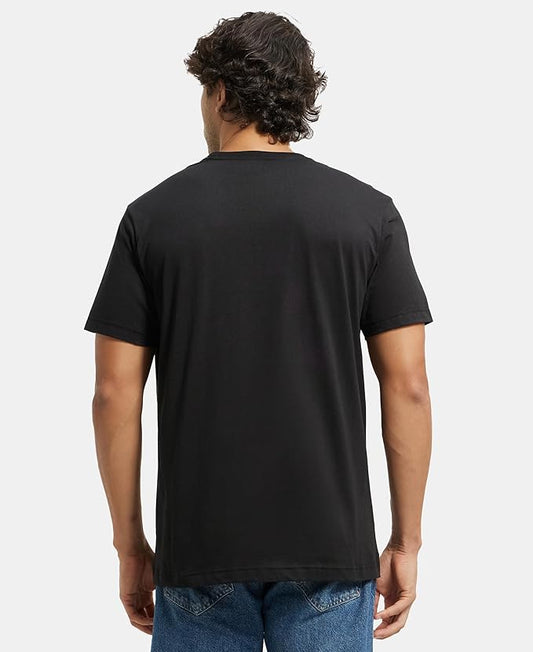 Neck Regular Fit Half Sleeve T-Shirt