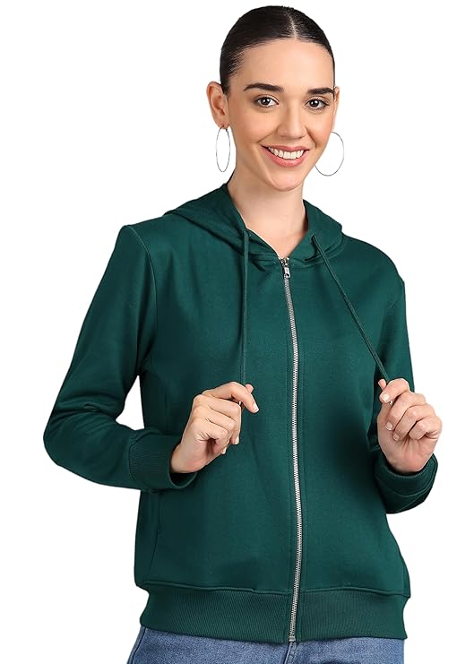 Alan | Jones Women’s Zip-Up Hooded Sweatshirt
