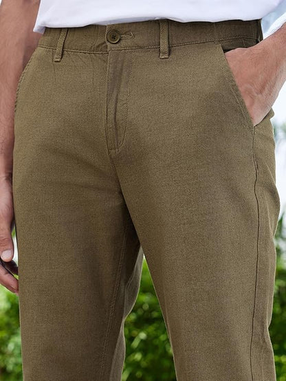 Cotton Chinos Pants for Men's
