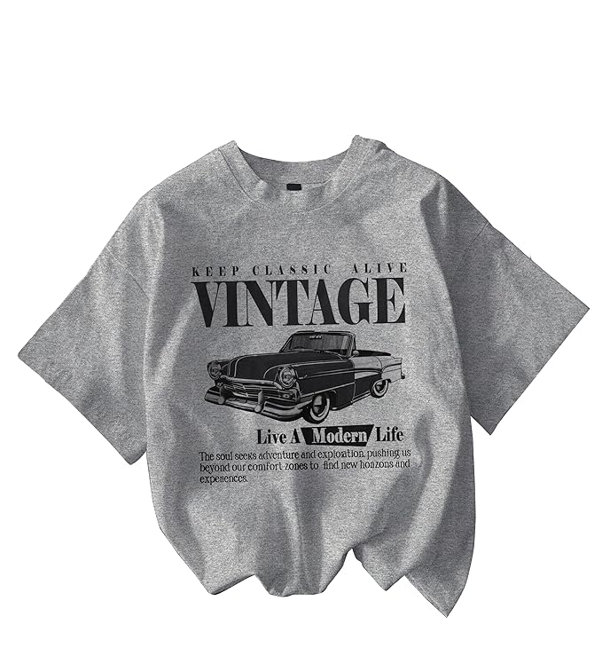 Women’s UltraSoft | Cotton Blend Oversized Printed T-Shirt