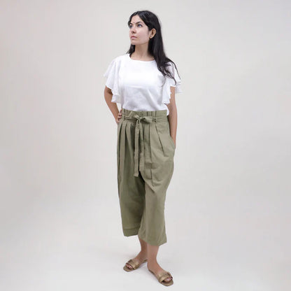 Premium Round Neck Crop Top