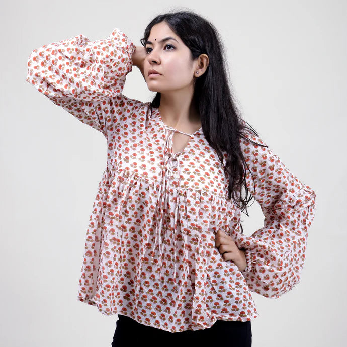 V Neck Trending Tops For Women's