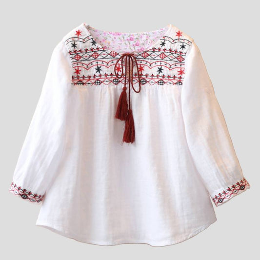 V Neck Fancy Tops For Women's